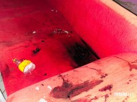Casa onde ocorreu duplo homicídio, seguido de ocultação de cadáver é periciada Casa onde ocorreu duplo homicídio, seguido de ocultação de cadáver é periciada