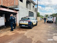 Casa onde ocorreu duplo homicídio, seguido de ocultação de cadáver é periciada Casa onde ocorreu duplo homicídio, seguido de ocultação de cadáver é periciada