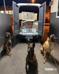 PM apreende 674 Kg de maconha e 15,8 Kg de cocaína durante operação F.A.R.O. em Foz do Iguaçu PM apreende 674 Kg de maconha e 15,8 Kg de cocaína durante operação F.A.R.O. em Foz do Iguaçu