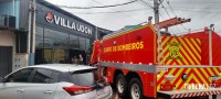 Bombeiros são mobilizados após incêndio na cozinha de estabelecimento tipo Fast Casual na Av. Morenitas Bombeiros são mobilizados após incêndio na cozinha de estabelecimento tipo Fast Casual na Av. Morenitas