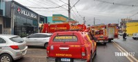 Bombeiros são mobilizados após incêndio na cozinha de estabelecimento tipo Fast Casual na Av. Morenitas Bombeiros são mobilizados após incêndio na cozinha de estabelecimento tipo Fast Casual na Av. Morenitas