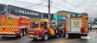 Bombeiros são mobilizados após incêndio na cozinha de estabelecimento tipo Fast Casual na Av. Morenitas Bombeiros são mobilizados após incêndio na cozinha de estabelecimento tipo Fast Casual na Av. Morenitas