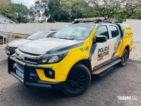 PM prende duas pessoas com duas motos furtadas em Foz do Iguaçu PM prende duas pessoas com duas motos furtadas em Foz do Iguaçu