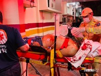 Homem é baleado dentro de BMW blindada na Vila Miranda e é socorrido em estado gravíssimo Homem é baleado dentro de BMW blindada na Vila Miranda e é socorrido em estado gravíssimo