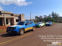 Guarda Municipal recupera veículo oficial da Prefeitura furtado em São Miguel do Iguaçu Guarda Municipal recupera veículo oficial da Prefeitura furtado em São Miguel do Iguaçu