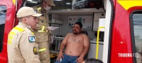 Homem sofre queimaduras ao acender churrasqueira com álcool no Porto Meira Homem sofre queimaduras ao acender churrasqueira com álcool no Porto Meira