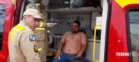 Homem sofre queimaduras ao acender churrasqueira com álcool no Porto Meira Homem sofre queimaduras ao acender churrasqueira com álcool no Porto Meira