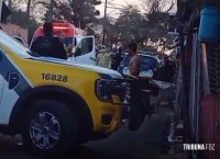 Dois irmãos são baleados no Jardim Jupira e um deles é suspeito de crime contra mulher e acaba morrendo dentro da ambulância Dois irmãos são baleados no Jardim Jupira e um deles é suspeito de crime contra mulher e acaba morrendo dentro da ambulância