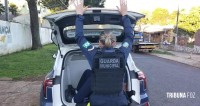 Guarda Municipal cumpre Mandado de Prisão no Jardim América em Foz do Iguaçu Guarda Municipal cumpre Mandado de Prisão no Jardim América em Foz do Iguaçu