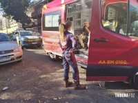 Siate atende vítima de agressão na Vila Portes Siate atende vítima de agressão na Vila Portes
