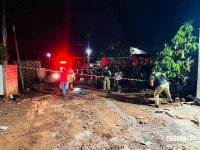 Homem é executado a tiros no Gleba Guarani e suspeitos são presos minutos após o crime em Foz do Iguaçu Homem é executado a tiros no Gleba Guarani e suspeitos são presos minutos após o crime em Foz do Iguaçu