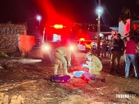 Homem é executado a tiros no Gleba Guarani e suspeitos são presos minutos após o crime em Foz do Iguaçu Homem é executado a tiros no Gleba Guarani e suspeitos são presos minutos após o crime em Foz do Iguaçu