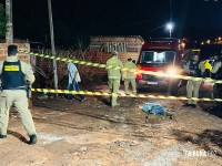 Homem é executado a tiros no Gleba Guarani e suspeitos são presos minutos após o crime em Foz do Iguaçu Homem é executado a tiros no Gleba Guarani e suspeitos são presos minutos após o crime em Foz do Iguaçu