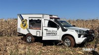 Corpo de homem é encontrado em plantação de milho durante colheita no Jardim Paraná em Foz do Iguaçu Corpo de homem é encontrado em plantação de milho durante colheita no Jardim Paraná em Foz do Iguaçu