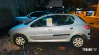 Polícia Militar recupera veículo no bairro Porto Meira em Foz do Iguaçu Polícia Militar recupera veículo no bairro Porto Meira em Foz do Iguaçu