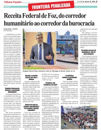 Seguindo orientação do Governo Lula, Receita Federal pune moradores e turistas ao abrir novo posto de fiscalização em Foz Seguindo orientação do Governo Lula, Receita Federal pune moradores e turistas ao abrir novo posto de fiscalização em Foz