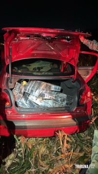 PF, PM e FAB resultam na apreensão de 349 quilos de maconha, cigarros e na prisão de um indivíduo em Foz do Iguaçu PF, PM e FAB resultam na apreensão de 349 quilos de maconha, cigarros e na prisão de um indivíduo em Foz do Iguaçu