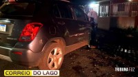 Forte colisão entre dois veículos deixa homem ferido na PR-495 em Santa Helena Forte colisão entre dois veículos deixa homem ferido na PR-495 em Santa Helena