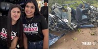 Duas jovens morrem após acidente de trânsito violento no Paraguai Duas jovens morrem após acidente de trânsito violento no Paraguai