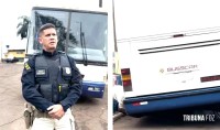 PRF identifica ônibus com inclinação acentuada durante fiscalização na BR-277 em Santa Terezinha de Itaipu PRF identifica ônibus com inclinação acentuada durante fiscalização na BR-277 em Santa Terezinha de Itaipu
