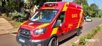 Passageira de moto é socorrida pelo Siate após queda na Av. General Meira Passageira de moto é socorrida pelo Siate após queda na Av. General Meira