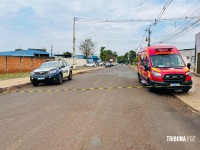 Homem de 42 anos é executado a tiros no Jardim Dourado em Foz do Iguaçu Homem de 42 anos é executado a tiros no Jardim Dourado em Foz do Iguaçu