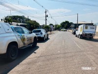 Homem de 42 anos é executado a tiros no Jardim Dourado em Foz do Iguaçu Homem de 42 anos é executado a tiros no Jardim Dourado em Foz do Iguaçu