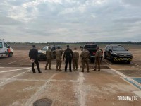 Polícia Federal participa de simulado de ameaça de bomba no Aeroporto Internacional de Foz do Iguaçu Polícia Federal participa de simulado de ameaça de bomba no Aeroporto Internacional de Foz do Iguaçu
