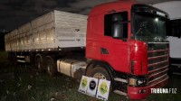 Ação integrada apreende mais de 730 quilos de maconha em caminhão na BR-277 em Foz do Iguaçu Ação integrada apreende mais de 730 quilos de maconha em caminhão na BR-277 em Foz do Iguaçu