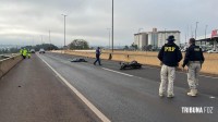 Homem é morto a tiros sobre viaduto da BR-277 em Foz do Iguaçu Homem é morto a tiros sobre viaduto da BR-277 em Foz do Iguaçu