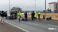 Homem é morto a tiros sobre viaduto da BR-277 em Foz do Iguaçu Homem é morto a tiros sobre viaduto da BR-277 em Foz do Iguaçu