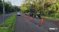 Polícia Militar realiza fiscalização de trânsito durante a Operação Omnis em Foz do Iguaçu Polícia Militar realiza fiscalização de trânsito durante a Operação Omnis em Foz do Iguaçu