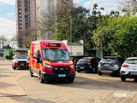 Homem fica gravemente ferido após objeto cair sobre ele no Parque Monjolo Homem fica gravemente ferido após objeto cair sobre ele no Parque Monjolo