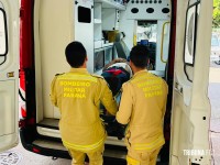 Idoso de 67 anos fica ferido após cair de elevador em posto de combustíveis na BR-277 Idoso de 67 anos fica ferido após cair de elevador em posto de combustíveis na BR-277