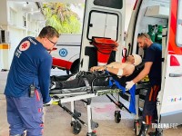 Homem fica gravemente ferido após ser baleado na cabeça no Parque Ouro Verde em Foz do Iguaçu Homem fica gravemente ferido após ser baleado na cabeça no Parque Ouro Verde em Foz do Iguaçu