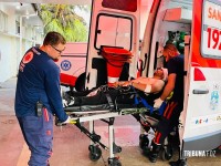 Homem fica gravemente ferido após ser baleado na cabeça no Parque Ouro Verde em Foz do Iguaçu Homem fica gravemente ferido após ser baleado na cabeça no Parque Ouro Verde em Foz do Iguaçu