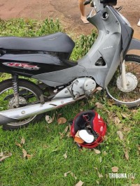 Mulher fica gravemente ferida após colisão entre motocicleta e Onix em Marechal Cândido Rondon Mulher fica gravemente ferida após colisão entre motocicleta e Onix em Marechal Cândido Rondon