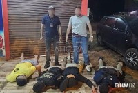 Policia Nacional prende quatro por envolvimento em roubos a residências em Ciudad Del Este Policia Nacional prende quatro por envolvimento em roubos a residências em Ciudad Del Este
