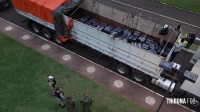 FICCO/PR apreende 4.208,3 Kg de drogas oculto em caminhão na cidade de Santa Terezinha de Itaipu FICCO/PR apreende 4.208,3 Kg de drogas oculto em caminhão na cidade de Santa Terezinha de Itaipu