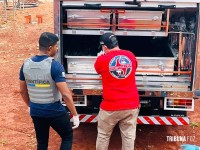 Homem é encontrado morto em terreno baldio ao lado de uma obra em construção em Foz do Iguaçu Homem é encontrado morto em terreno baldio ao lado de uma obra em construção em Foz do Iguaçu