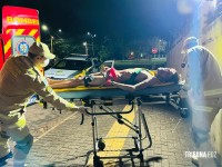 Homem é agredido e socorrido pelo Siate no Parque Monjolo Homem é agredido e socorrido pelo Siate no Parque Monjolo