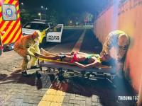 Homem é agredido e socorrido pelo Siate no Parque Monjolo Homem é agredido e socorrido pelo Siate no Parque Monjolo