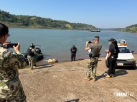 Corpo de um mulher é encontrado boiando no Rio Paraná Corpo de um mulher é encontrado boiando no Rio Paraná
