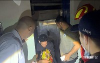 Jovem fica preso em elevador no 18º andar do Edifício España em Ciudad Del Este Jovem fica preso em elevador no 18º andar do Edifício España em Ciudad Del Este