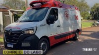 Incêndio destrói parte de residência e assusta moradores na região do Balneário Terra das Águas em Santa Helena Incêndio destrói parte de residência e assusta moradores na região do Balneário Terra das Águas em Santa Helena