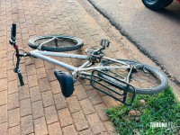 Idoso é atropelado enquanto tentava atravessar avenida de bicicleta no Porto Meira Idoso é atropelado enquanto tentava atravessar avenida de bicicleta no Porto Meira