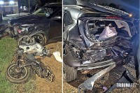 Um motociclista de 66 anos morreu em um acidente com vários veículos na Rodovia PY-07 em Hernandarias, no Paraguai Um motociclista de 66 anos morreu em um acidente com vários veículos na Rodovia PY-07 em Hernandarias, no Paraguai
