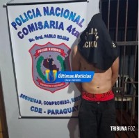 Foragido da Justiça é preso por agredir sua companheira, meia-irmã e o genro em Ciudad Del Este Foragido da Justiça é preso por agredir sua companheira, meia-irmã e o genro em Ciudad Del Este