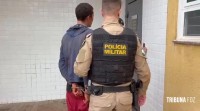 Homem é preso após tentar furtar carro e entrar em confronto com a PM em Santa Tereza do Oeste Homem é preso após tentar furtar carro e entrar em confronto com a PM em Santa Tereza do Oeste