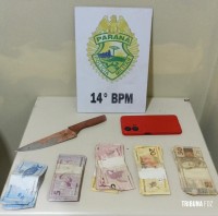 Polícia Militar prende homem após roubo a farmácia em Medianeira Polícia Militar prende homem após roubo a farmácia em Medianeira